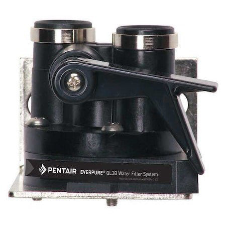 Everpure Ev925924-75 Filter Head Assembly,3/8" Inlet, 3"H X 3.75"D X 3.5"D, 12