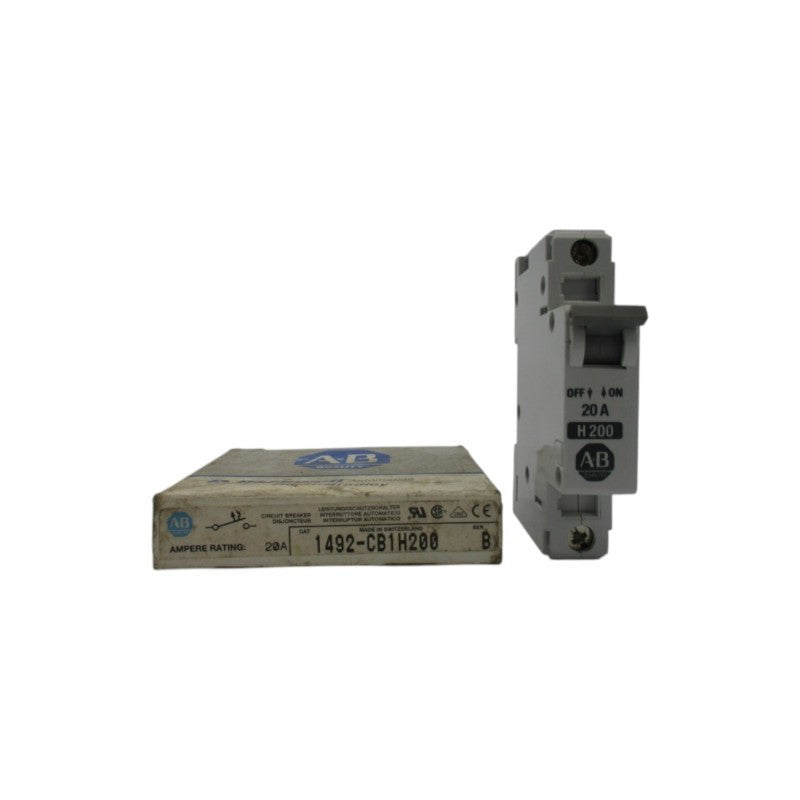 ALLEN BRADLEY 1492-CB1H200 277V 20A (GY/BL) NSMP