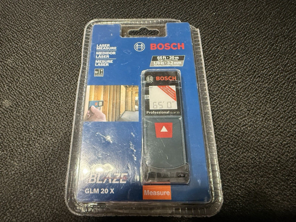 Bosch Blaze GLM20X 65ft Laser Measure NEW/Sealed