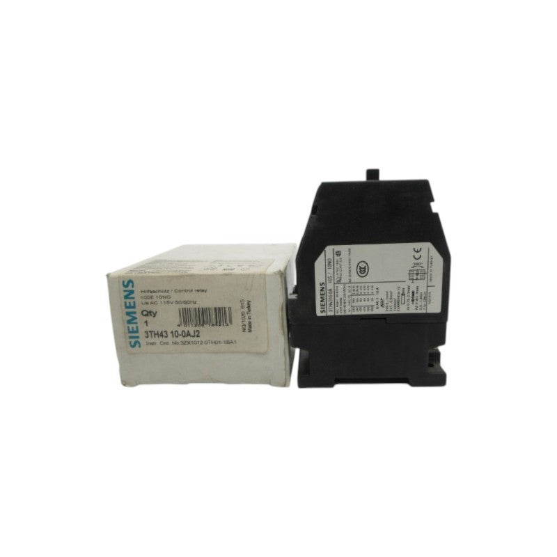 SIEMENS 3TH4310-0AJ2 115VAC NSMP
