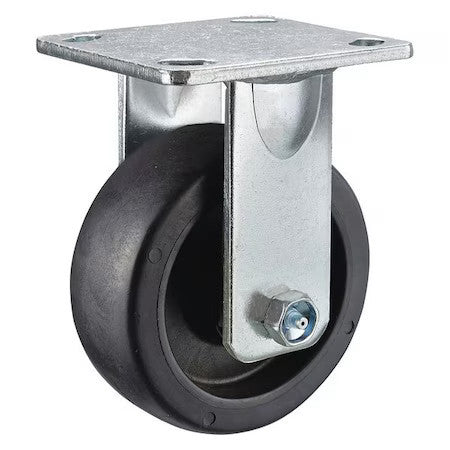 Zoro Select P21r-Pb040r-14 Rigid Plate Cstr, Polypropylene, 4In, 450Lb