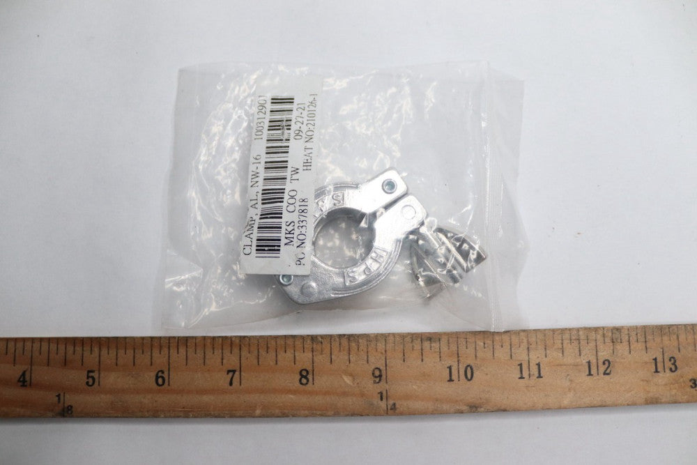 MKS Wing Nut Vacuum Flange Clamp Aluminum 3/4" 100312901