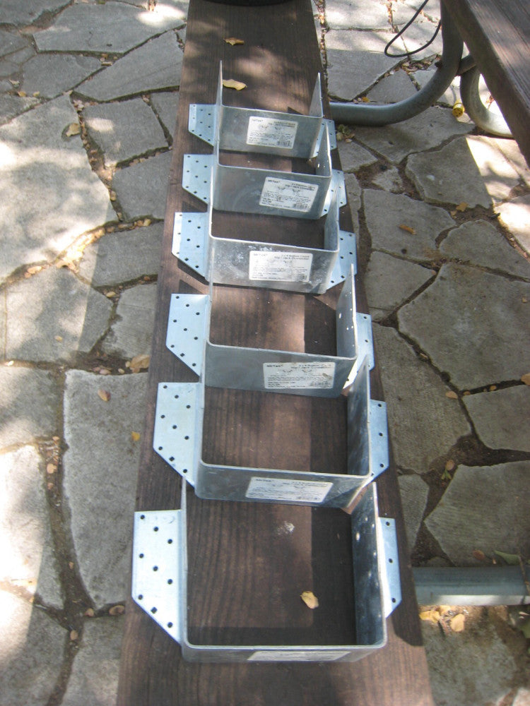 6 yes 6 HJC26 MiTek Hip Jack Hangers Left/right Hip MN021122B 2 x 6 bottom Chord