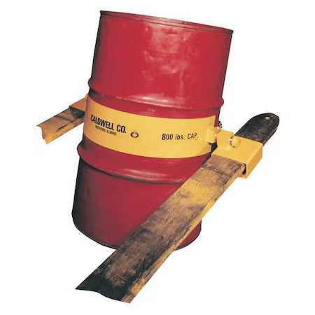 Caldwell Fdd-10-55 Drum Lifter,1000 Lb,Steel,55 Gal,Yellow
