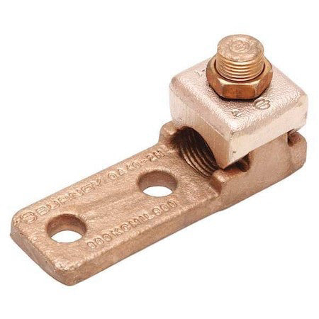 Burndy Qa282n Mechanical Conn,Terminal,4/0 To 3/0 Awg