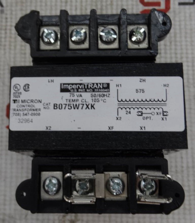 MICRON CONTROL TRANSFORMERS B075W7XK TRANSFORMER