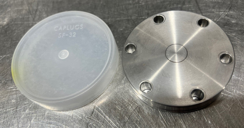 Nos MDC Mfg. Inc? Vacuum Flange Fitting Stainless Steel. See Pics For Dimensions