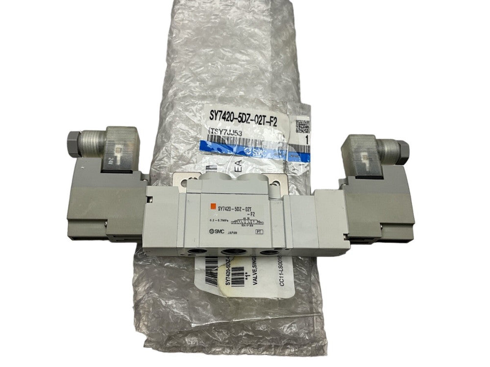SMC SY7420-5DZ-02T-F2 VALVE, SINGLE UNIT