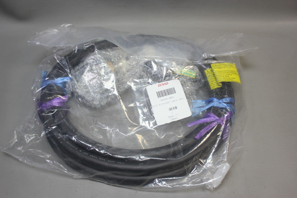 NEW DENSO ROBOT MOTOR & ENCODER CABLE 410141-6651 4M