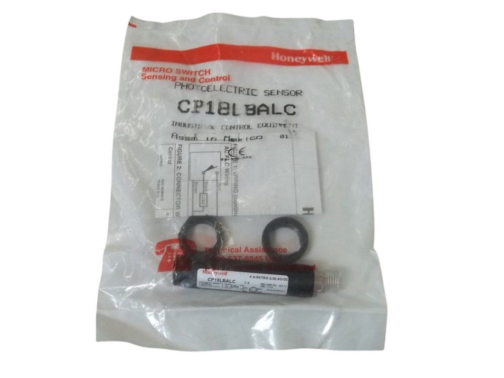 HONEYWELL CP18LBALC PHOTOELECTRIC SENSOR NSMP