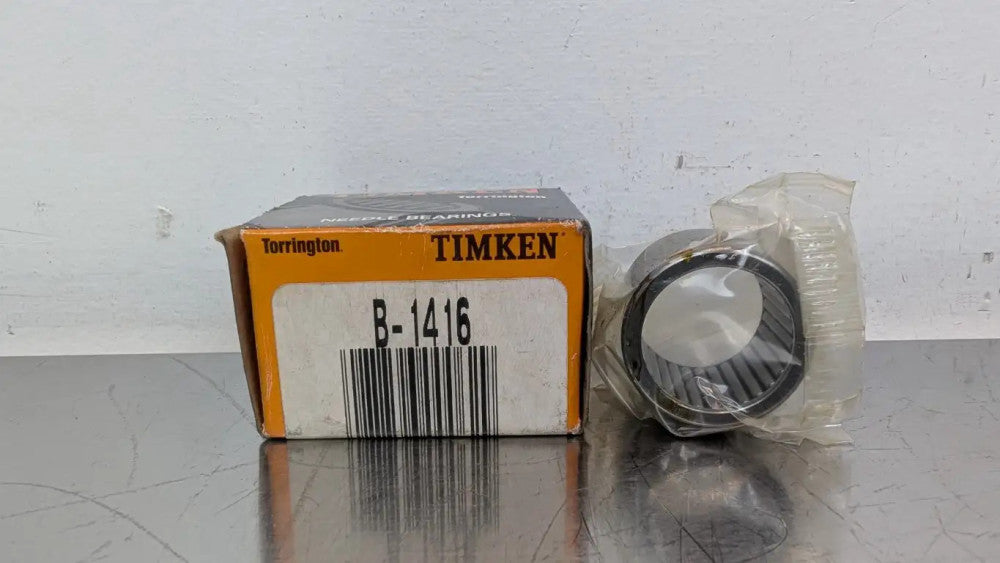 Timken B-1416 Needle Roller Bearing Torrington 7/8" ID 1-1/8" OD 1" Wide
