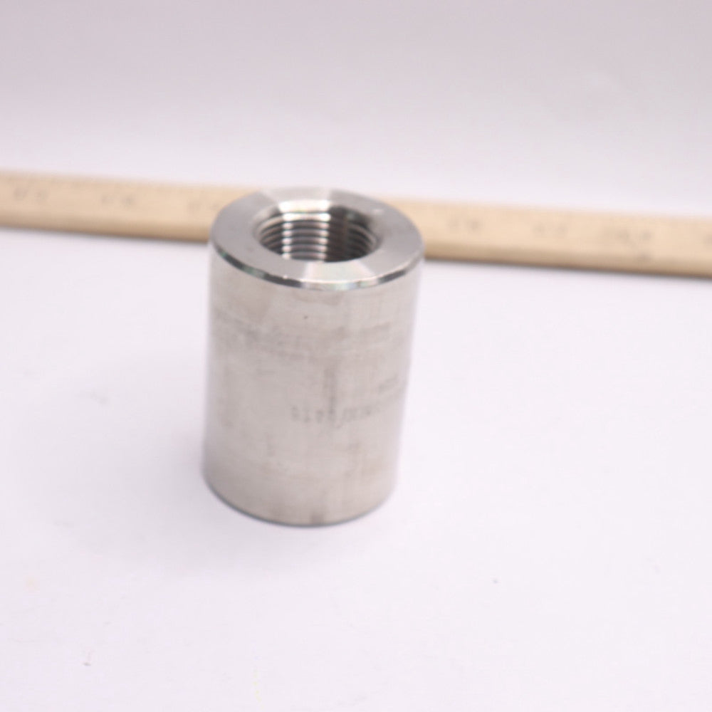 Reducing Coupling 316 Stainless Steel 1 x 3/4" 2UA29