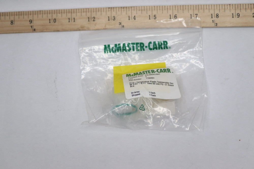 McMaster-Carr High-Temperature Submersible Cord Grip Plastic 7799K64