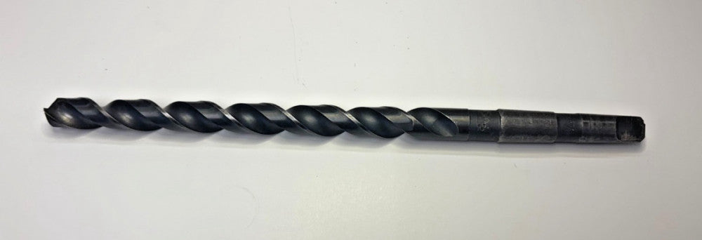 REPUBLIC 11/16" #2 MORSE TAPER SHANK DRILL BIT, OAL 12-5/8"