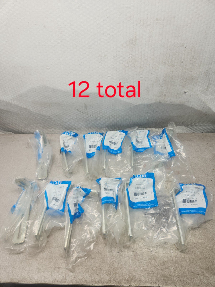 NEW IN BAG LOT OF 12 System Plast L BRACKET VG-205-E-14-P