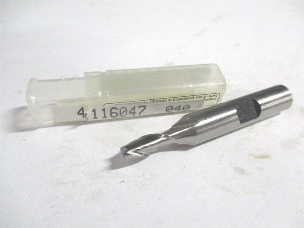 (E1030014) 7/32" x 1/2" x 3/8" x 2-5/16" OAL HSS 2 Flute Square End Mill 