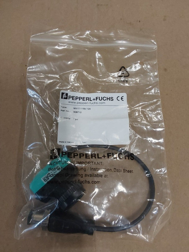 Pepperl+Fuchs Factory Automation MV17/115B/120 Sensor, Photoelectric, 908712