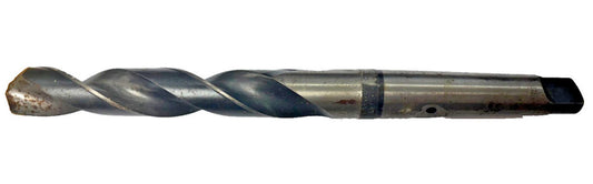 #3 MORSE TAPER SHANK DRILL BIT,SIZE 31/32", SPIRAL 2 FLUTE, OAL 10-3/4"
