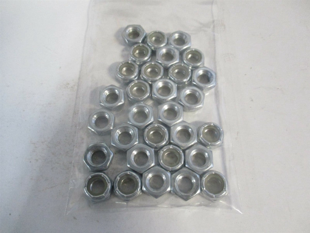 Reelcraft (S85-7) Chrome Hex Flange Lock Nut - Lot of 30
