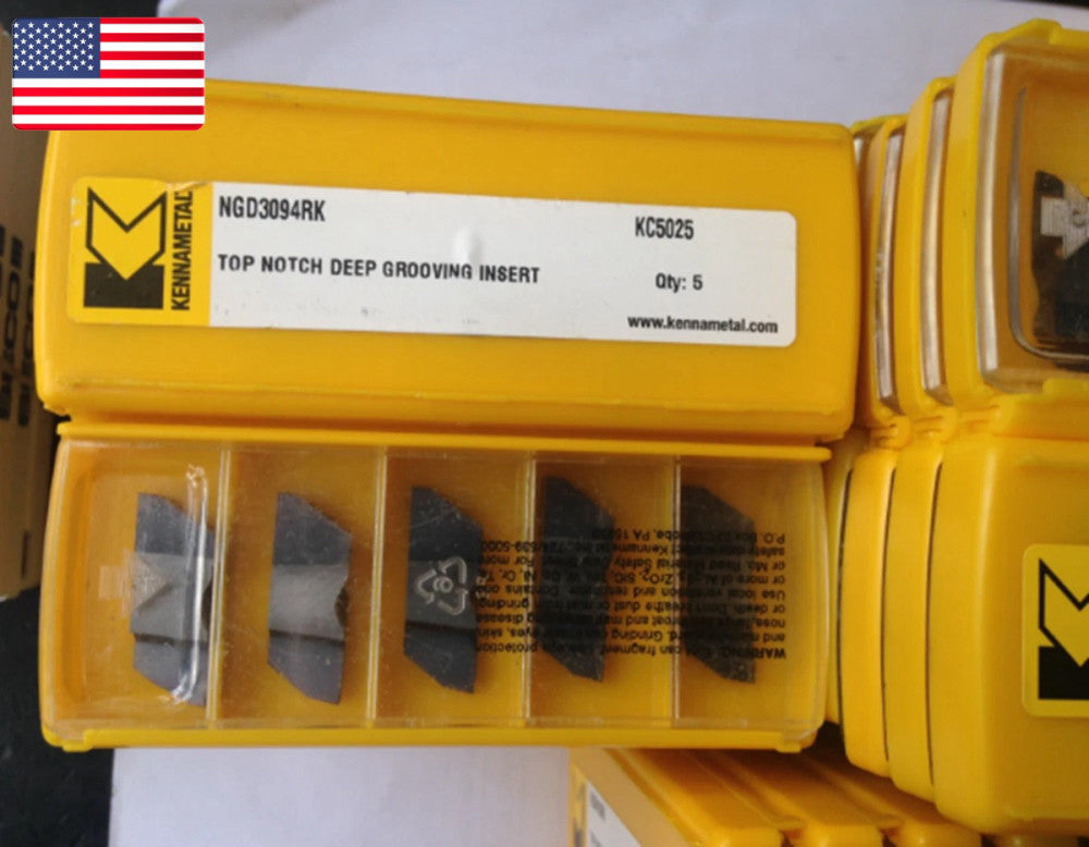 5PCS/New KENNAMETAL NGD3094RK KC5010 CNC Blade - US Stock
