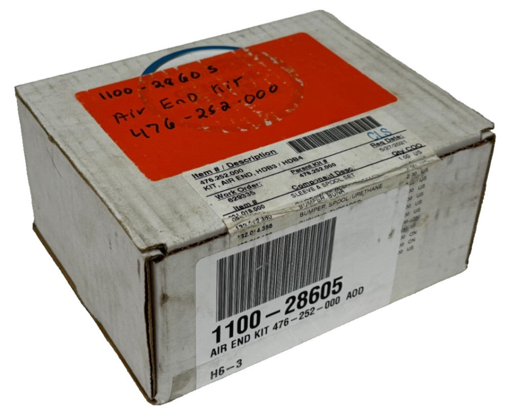 NEW SANDPIPER 476.252.000 PUMP KIT AIR END HDB3/HDB4