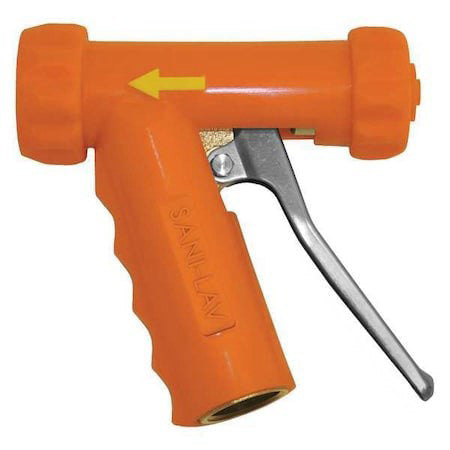 Sani-Lav N1t Pistol Grip Spray Nozzle, 3/4" Female, 150 Psi, 7 Gpm, Safety