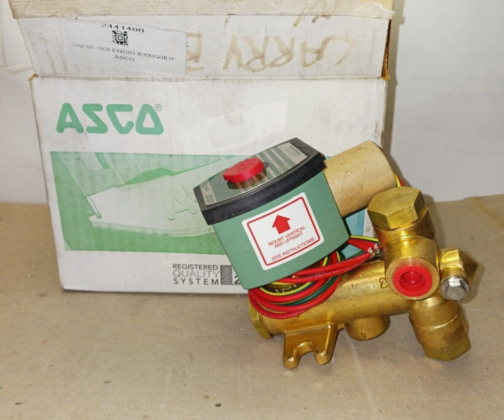 NEW ASCO VALVE SOLENOID 8300G081F