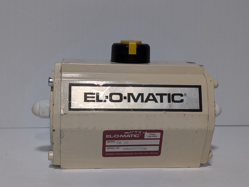 El-O-Matic ED 10, ED10 pneumatic actuator, 120 PSIG Pmax, as pictured