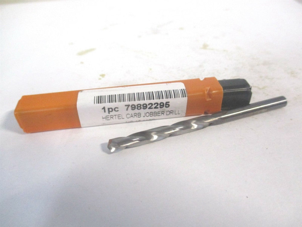 (79892295) #15 1-5/8 x 2-3/4" OAL 118° Solid Carbide Regular Spiral Jobber Drill
