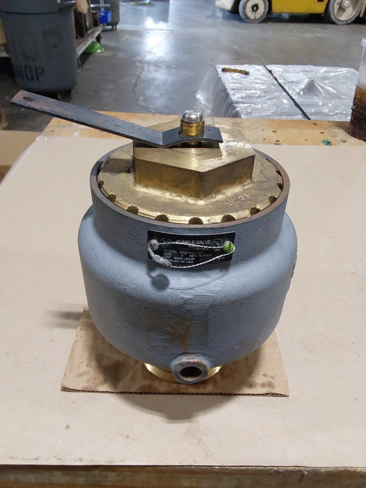KUNKLE VALVE 0930-K01GC 15PSI 3" NSNP