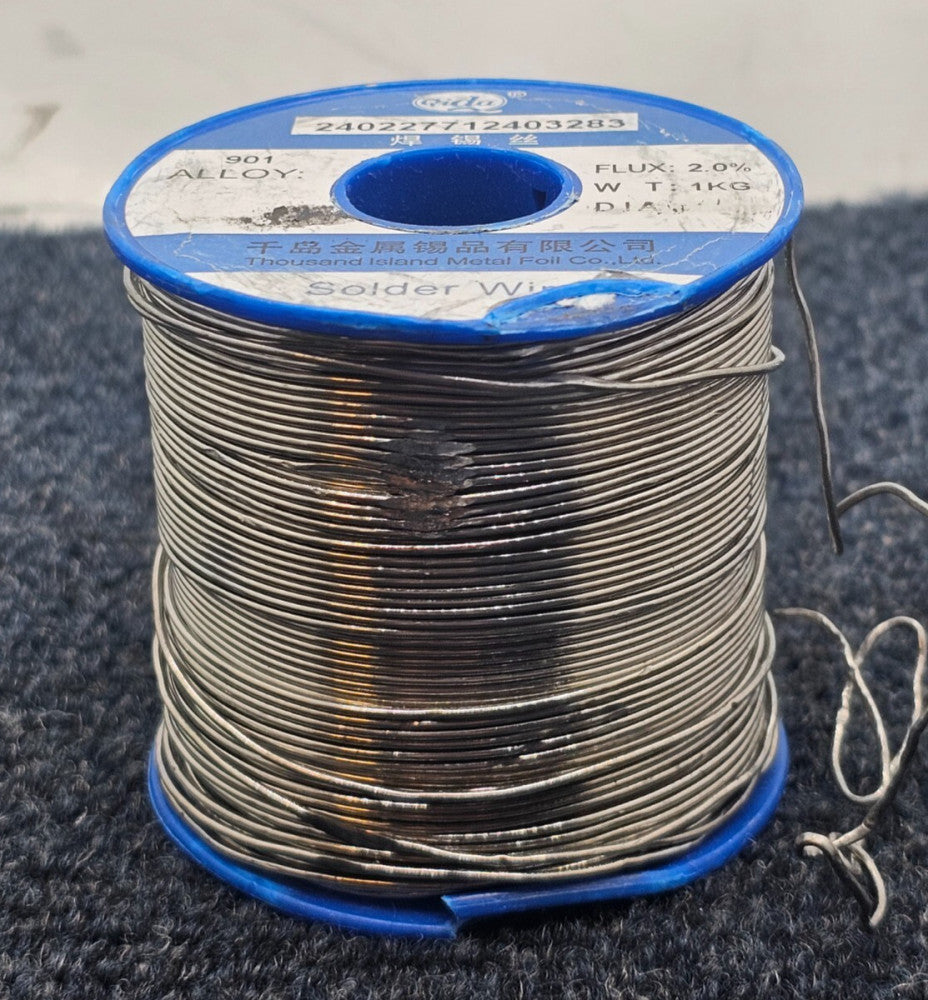 QIDA 240227712403283: ALLOY 901 FLUX 2.0% 1KG SOLDIER WIRE
