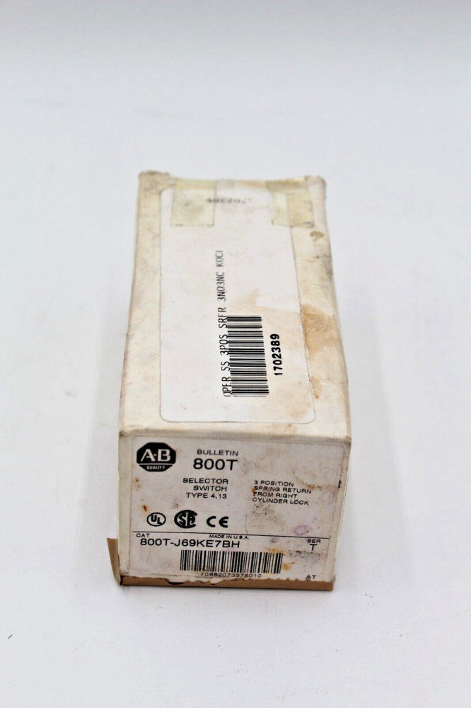 Allen-Bradley 800T-J69KE7BH Selector Switch