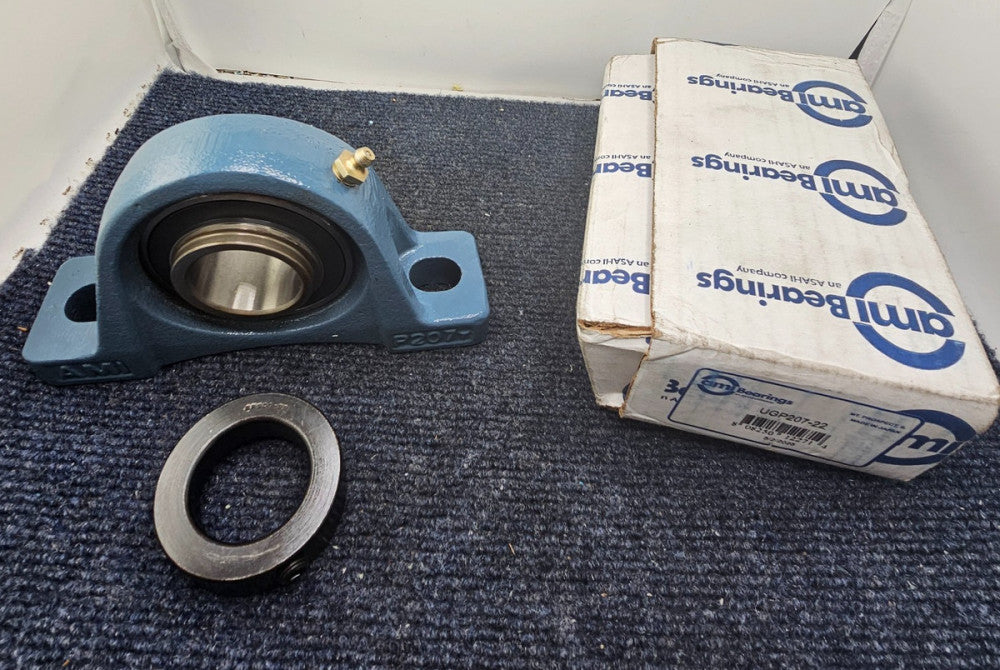AMI Bearings UGP207-22 Pillow Block Bearing 1-3/8" Bore Diameter