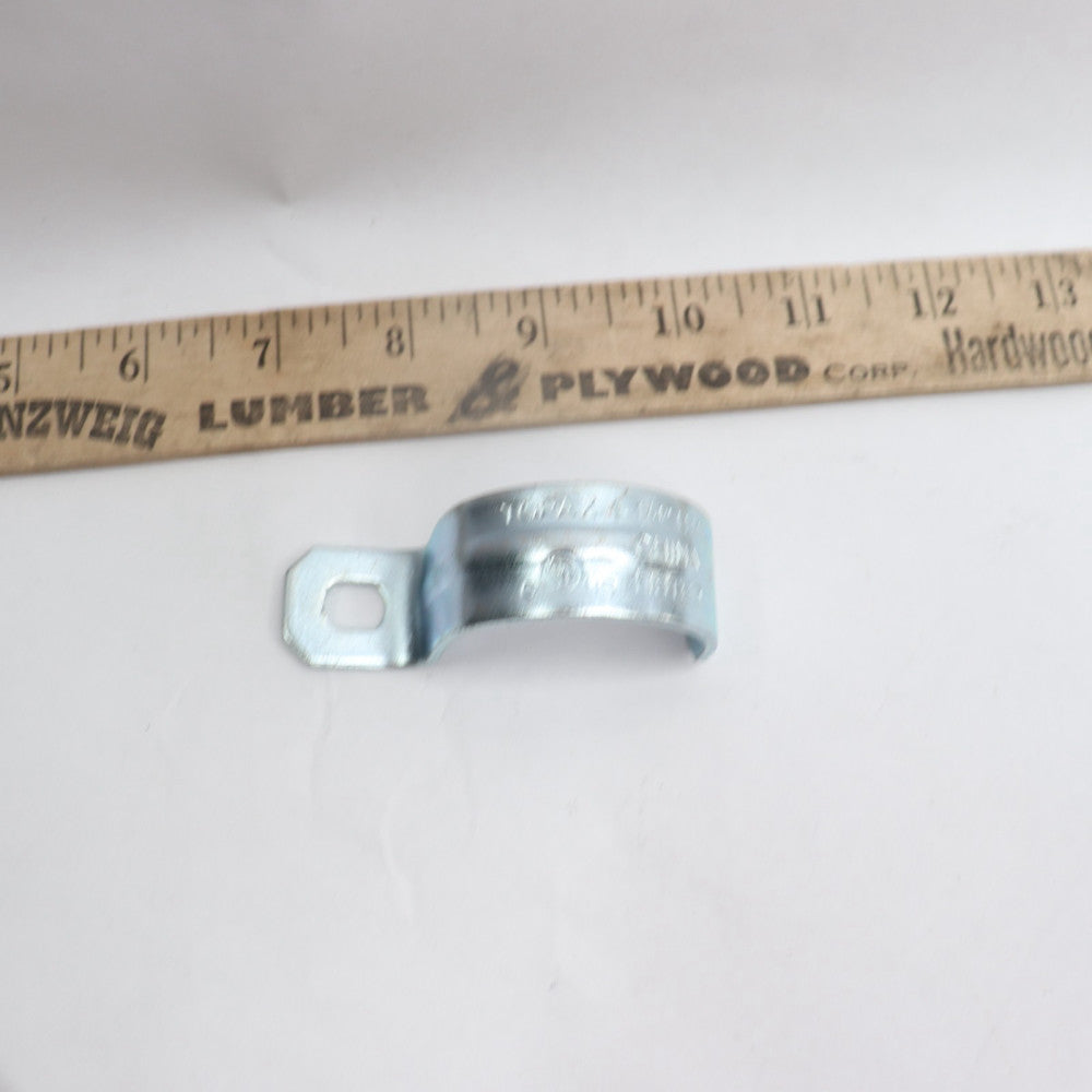 Topaz One Hole Rigid Strap Snap-On Type Steel 1-1/4"