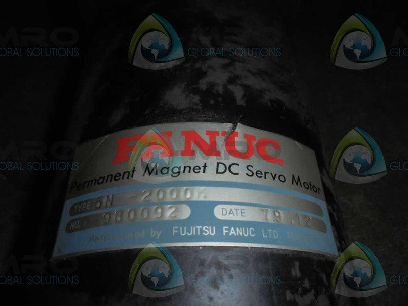 FANUC 5N-200M MOTOR  UNMP