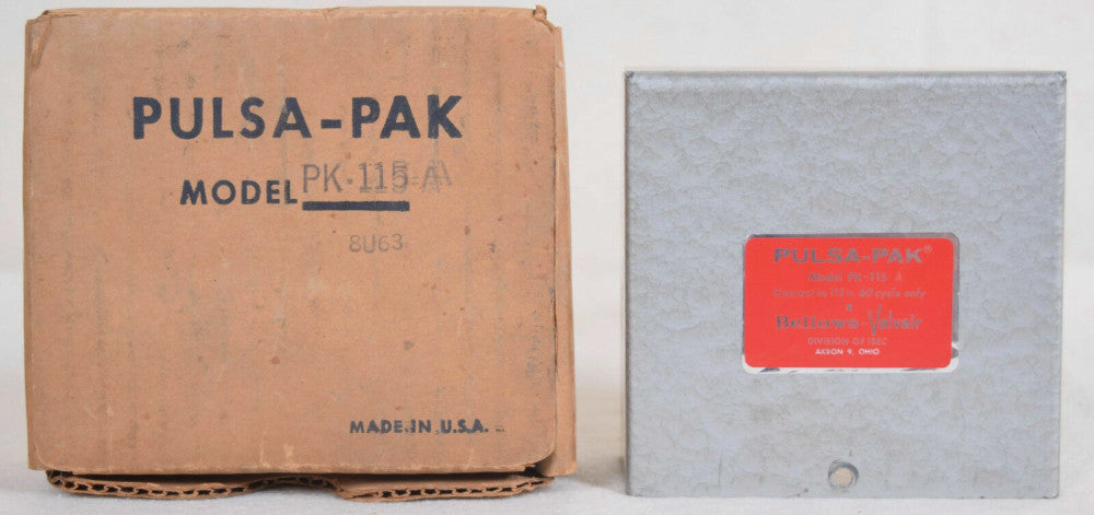 Bellows Valvair Pulsa-Pak Pulse Relay PK-115A  PK-115  NOS