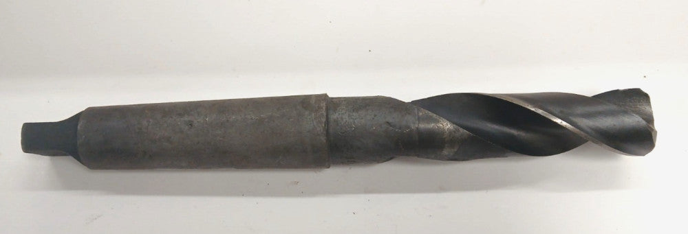 1-1/8 DORMER MORSE TAPER SHANK DRILL BIT MT4 HS 2 FLUTE OAL 10 IN. LOC 3-1/4 IN