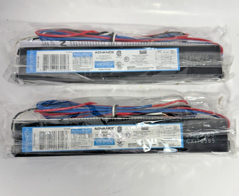 2pc Philips ADVANCE Signify Centium ICN-2P32-N Instant Start Electronic Ballast