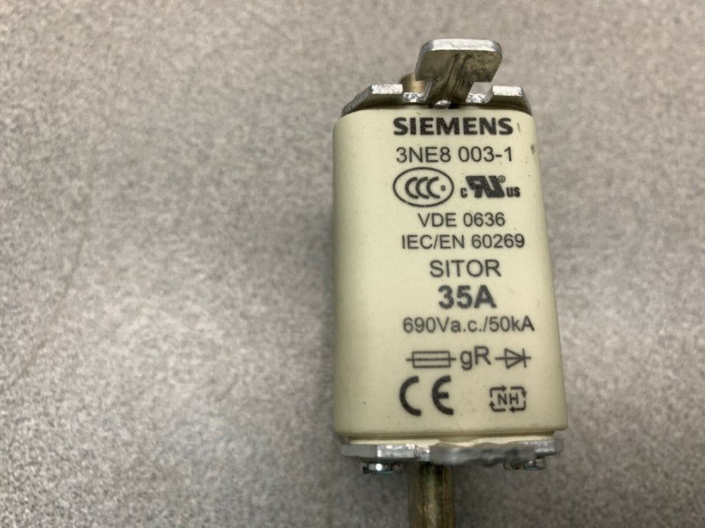 NEW NO BOX SIEMENS FUSE 3NE8003-1