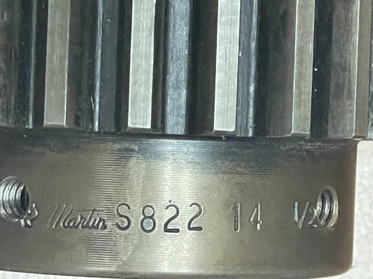 *NEW SURPLUS* Martin S822 14-1/2 External 22 Tooth Steel Spur Gear KEY .25 inch