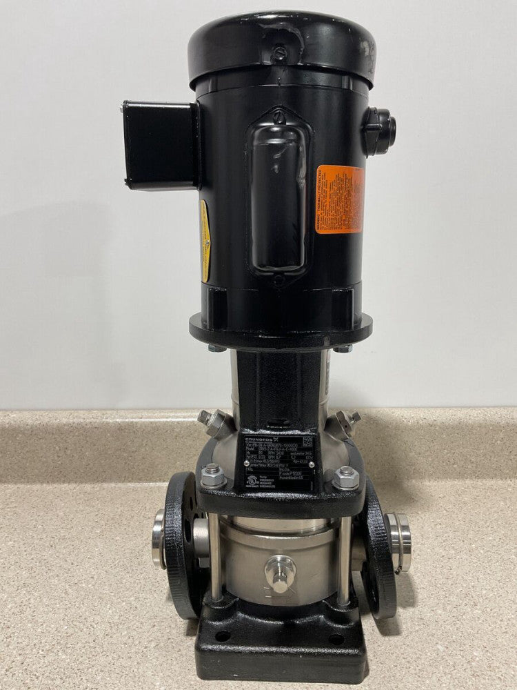 Grundfos CRN1-2A-FGJ-A-E-HQQE .33HP, 3436RPM NEW