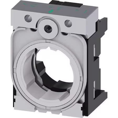 Siemens 3Su1550-0Aa10-0Aa0 Holder, 22 Mm, Black/Silver