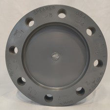 6” SPEARS CPVC Size 6 Inch 8 Hole Blind Pipe Flange 150 PSI 40 FT-LBS Torque
