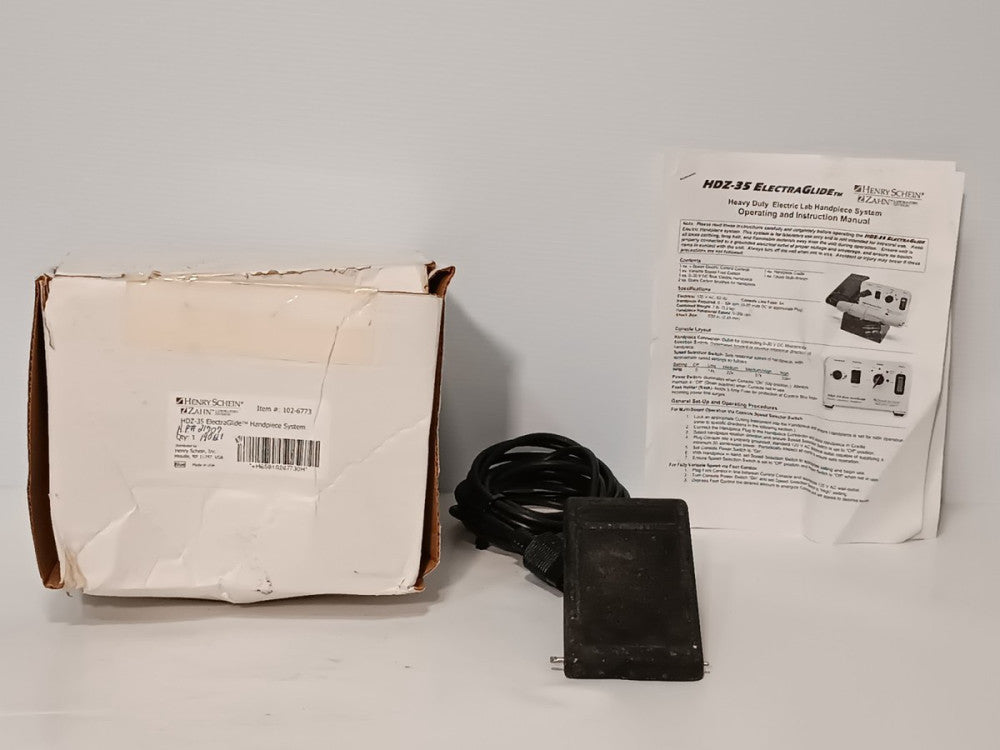 Henry Schein HDZ-35 Electra-Glide Laboratory Variable Speed Foot Control