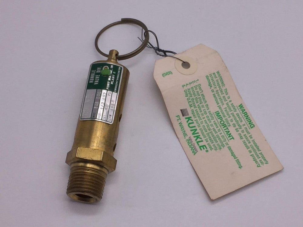 KUNKLE 548-C01 SAFETY RELIEF VALVE 1/2IN NPT 60PSI 