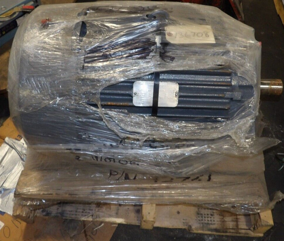 NEW RELIANCE 50 HP XT AC MOTOR 460 VAC 3Ø 1765 RPM 326TS FRAME TEFC TMAF59686