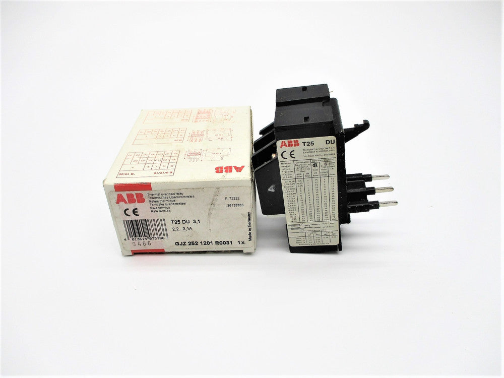 ABB T25DU-3,1 2.2-3.1A NSMP