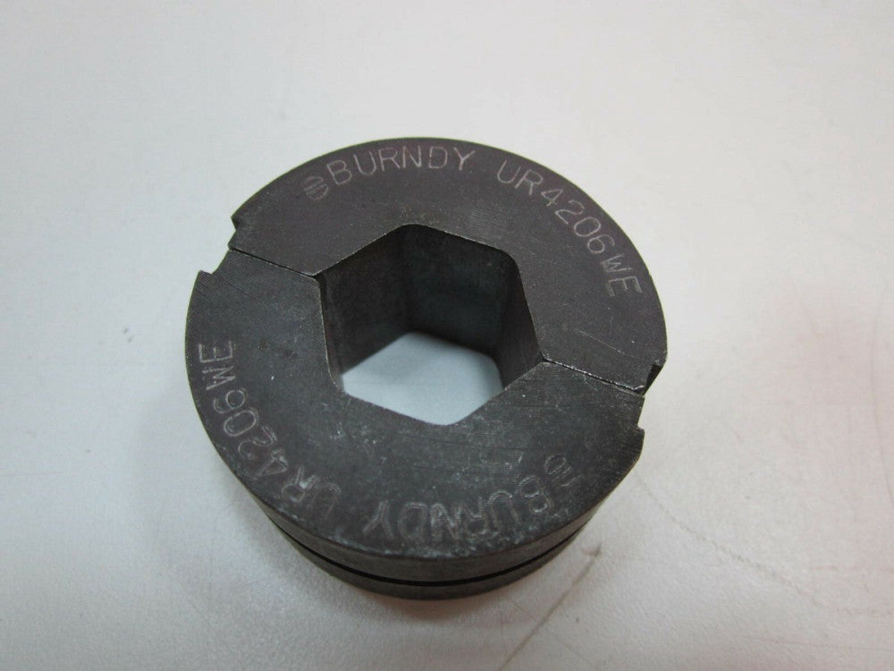 Burndy (UR4206) 12 Ton Compression Connector Crimp Crimper U-Die Set 