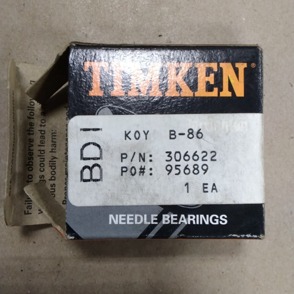 Timken B86 Needle Roller Bearing C81