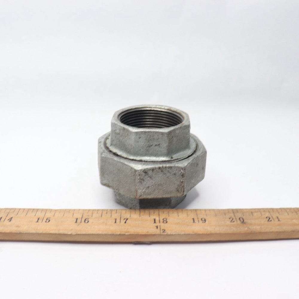 Threaded Union Galvanized Malleable Iron #150 1-1/2" NPT